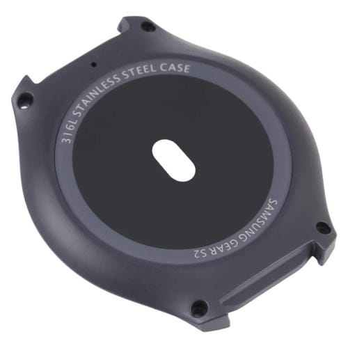 Copertura Custodia Posteriore Samsung Galaxy Gear S2 SM-R720 con Lente in Vetro (Nero)