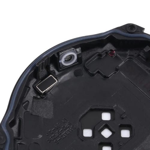Coque arrière pour Samsung Galaxy Watch 42mm SM-R810 avec verre de protection (noir)