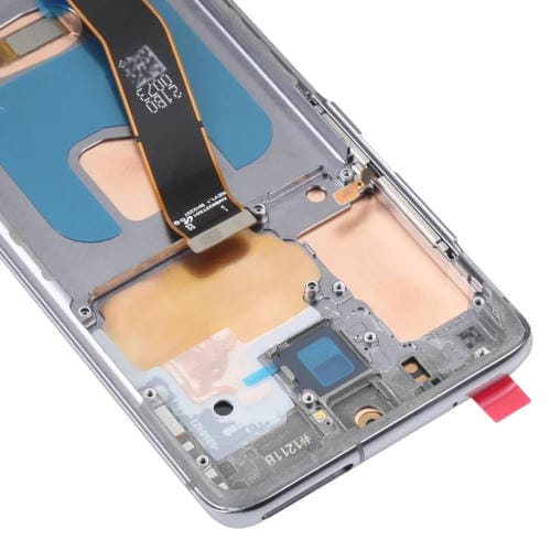 OLED LCD Screen Samsung Galaxy S20 SM-G980 with Frame (Gray)