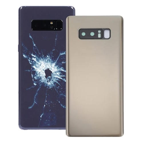 Rückseite mit Kamerablendenabdeckung Samsung Galaxy Note 8 (Gold)