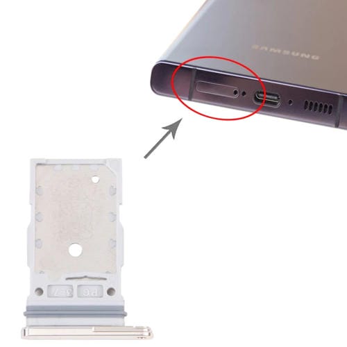 Bandeja de Tarjeta SIM Samsung Galaxy S23 Ultra SM-S918B (Oro)