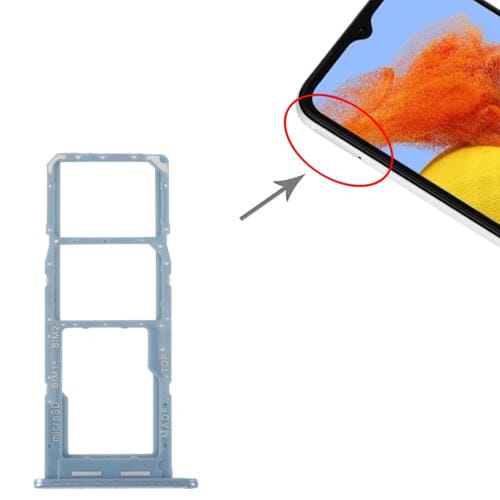 SIM Card and Micro SD Tray Samsung Galaxy M14 SM-M146B (Baby Blue)
