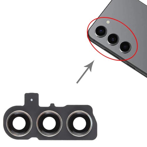 Copertura dell'obiettivo della fotocamera Samsung Galaxy S23+ SM-S916B (Argento)