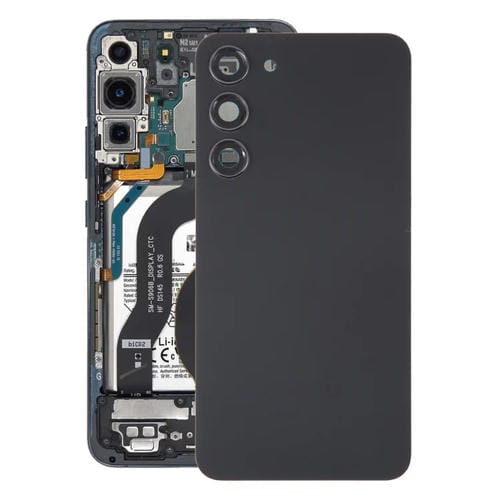 Back Battery Cover Samsung Galaxy S23+ SM-S916B with Camera Lens (Black)