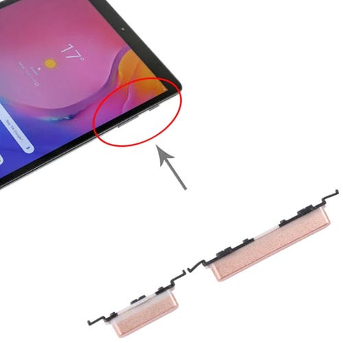 Botón Power + Volumen Samsung Galaxy Tab A 10.1 SM-T510 (Oro)