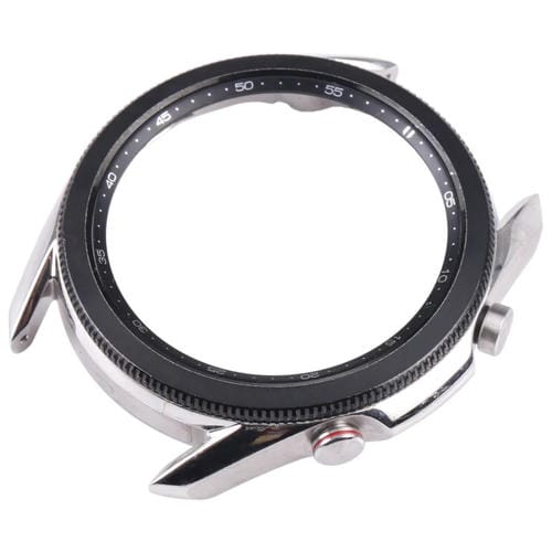 Plaque de lunette Samsung Galaxy Watch 3 45mm SM-R840 Écran LCD (Argenté)