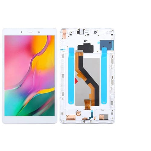 Schermo LCD Samsung Galaxy Tab A 8.0 SM-T295 LTE con Cornice (Bianco)