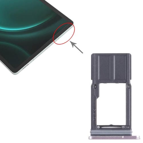 Tabuleiro de Cartão Micro SD Samsung Galaxy Tab S9 FE SM-X510 WIFI (Rosa)