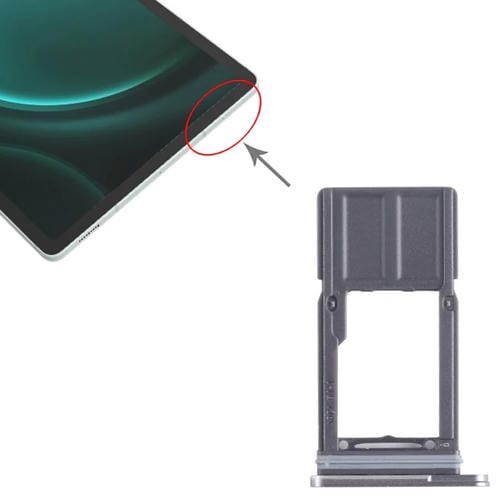 Tabuleiro de Cartão Micro SD Samsung Galaxy Tab S9 FE SM-X510 WIFI (Cinza)