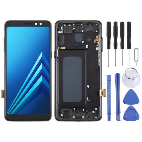 Ecrã LCD Digitalizador Samsung Galaxy A8/A5 SM-A530 com Moldura (Preto)