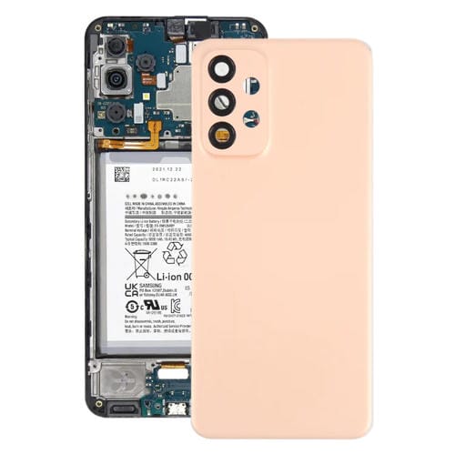 Back Battery Cover Samsung Galaxy A23 4G SM-A235F with Camera Lens Cover (Pink)