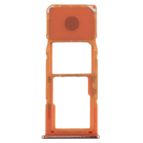 SIM-Karten- und Micro-SD-Kartenfach Samsung Galaxy A20/A30/A50 (Orange)