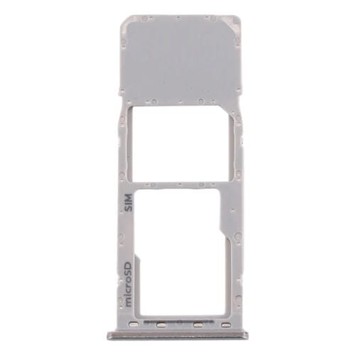 SIM-Karten- und Micro-SD-Kartenfach Samsung Galaxy A20/A30/A50 (Silber)