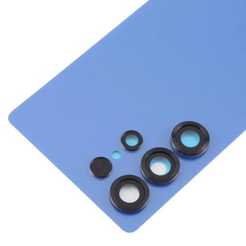 Tampa Traseira da Bateria Samsung Galaxy S25 Ultra SM-S938 com Lente da Câmara (Azul Marinho)