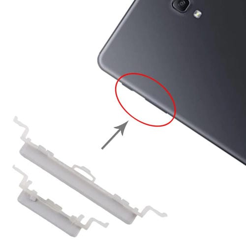 Botón Encendido y Volumen Samsung Galaxy Tab A 10.5 SM-T590 / T595 (Blanco)