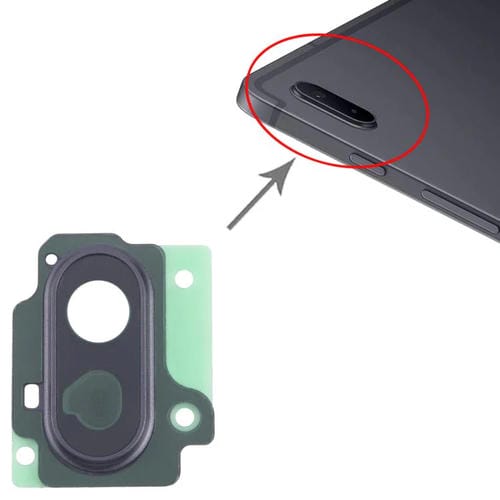 Rear Camera Lens Cover Samsung Galaxy Tab S7 FE SM-T730/T736B (Black)