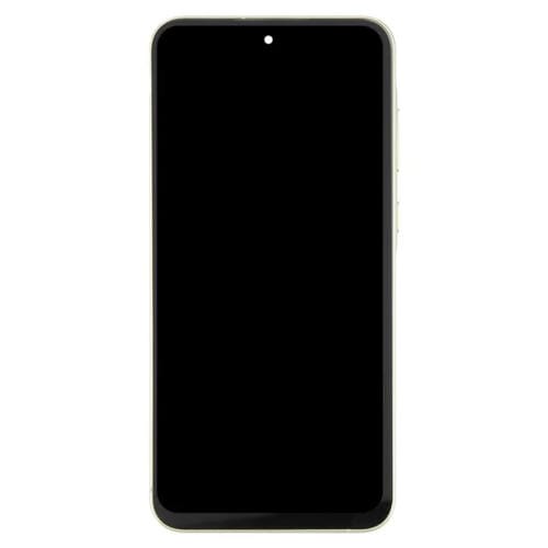 Écran LCD OLED numériseur complet avec cadre Samsung Galaxy A55 SM-A556B (Vert clair)