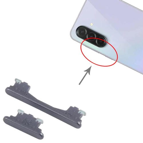 Ein- / Ausschalttasten und Lautstärketasten Samsung Galaxy A36 SM-A366B (Schwarz) (10 Stück)
