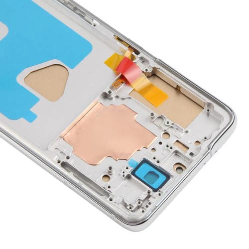Pantalla LCD TFT de 6,58 pulgadas para Samsung Galaxy S21+ SM-G996B, digitalizador completo con marco, sin identificación de huellas dactilares (plateado)