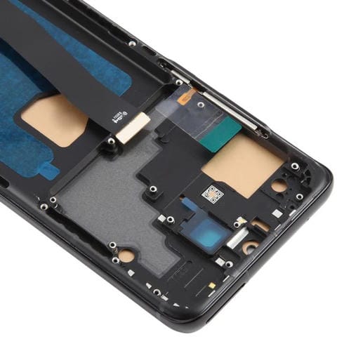 Pantalla LCD TFT de 6,78 pulgadas para Samsung Galaxy S20 Ultra SM-G988B, digitalizador completo con marco, sin identificación de huellas dactilares (negro)