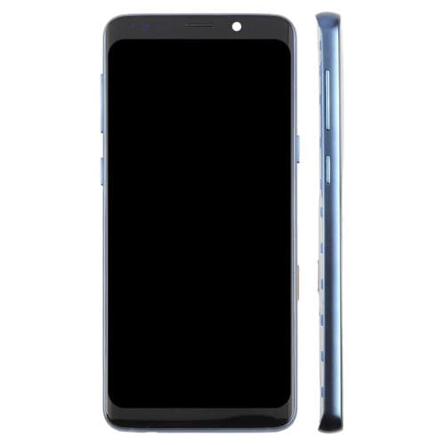 Pantalla LCD TFT de 5,7 pulgadas para Samsung Galaxy S9 SM-G960F, digitalizador completo con marco (azul)