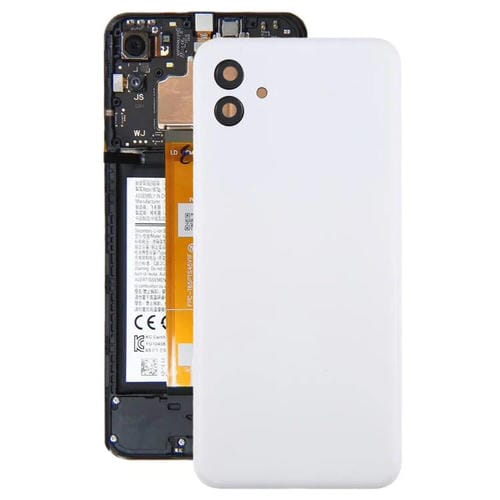 Carcasa trasera con tapa para lente de cámara para Samsung Galaxy A04 SM-A045F (blanca)