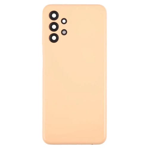 Carcasa trasera con tapa para lente de cámara para Samsung Galaxy A13 SM-A135F (naranja)