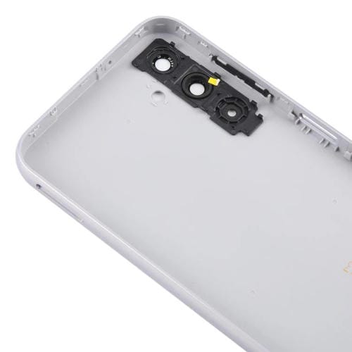 Carcasa trasera con tapa para lente de cámara para Samsung Galaxy A14 SM-A145F (plateada)