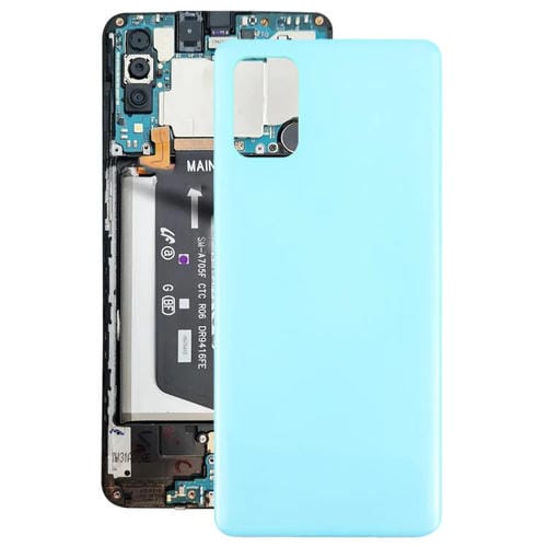 Carcasa trasera para Samsung Galaxy A71 4G SM-A715F (azul)