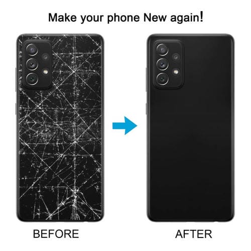 Carcasa trasera para Samsung Galaxy A72 4G SM-A725F (azul)