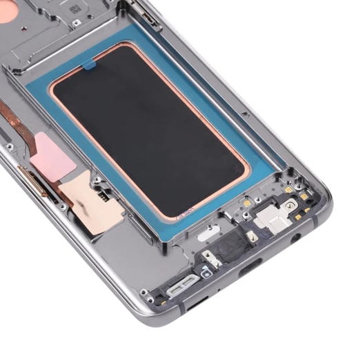 Ecrã LCD Super AMOLED Samsung Galaxy S9 com Moldura (Cinza)