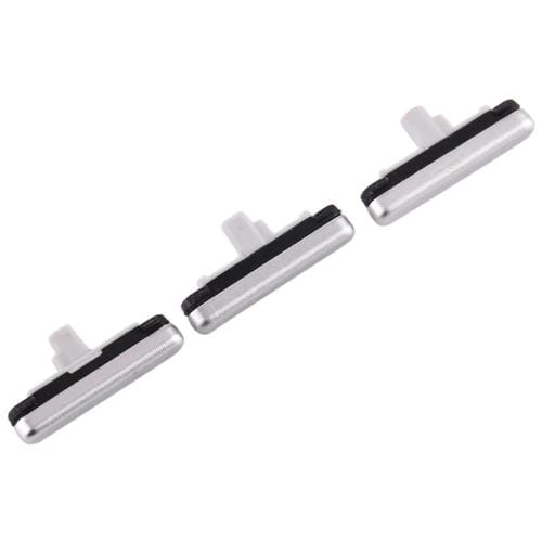 Jeu de touches latérales Samsung Galaxy S7 Boutons d'alimentation/Volume (Argent)