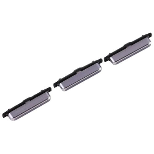 Gioco di tasti laterali Samsung Galaxy S6 di pulsanti (Nero)