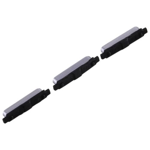 Gioco di tasti laterali Samsung Galaxy S6 di pulsanti (Nero)