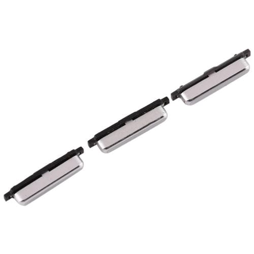 Gioco di tasti laterali Samsung Galaxy S6 (Argento) - di Pulsante di Accensione e Volume