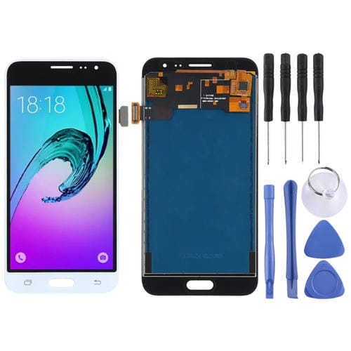 Ecrã LCD + Painel Tátil Samsung Galaxy J3 J320 Series (Branco)