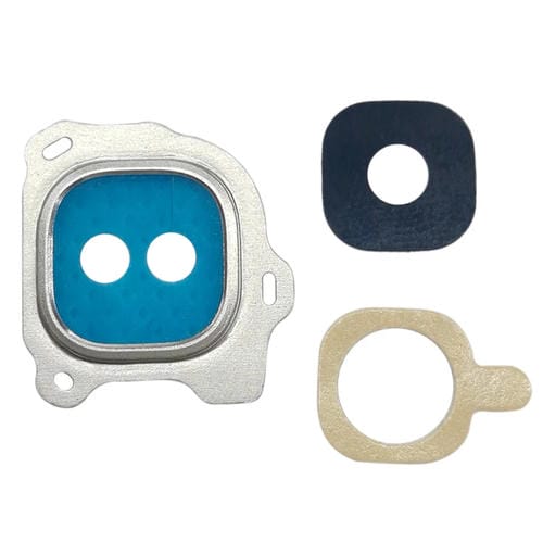 Camera Lens Cover Samsung Galaxy J6 - (10 Pieces) (Silver)