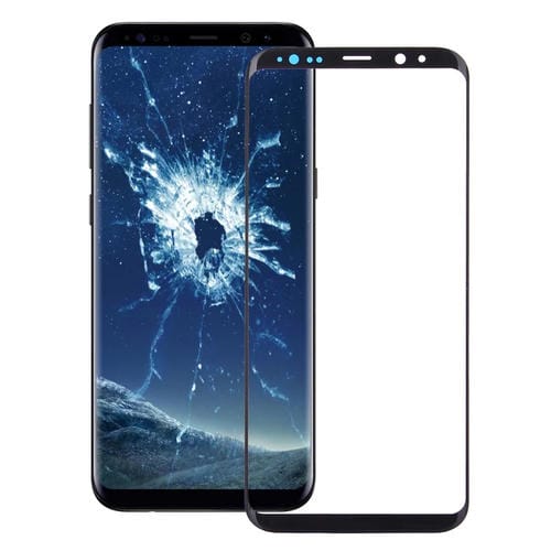 Ecrã Frontal Samsung Galaxy S9 Lente Vidro Exterior com Adesivo OCA (Transparente)