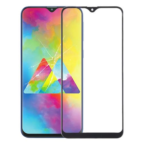 Écran frontal Samsung Galaxy M20 Lentille en verre extérieure