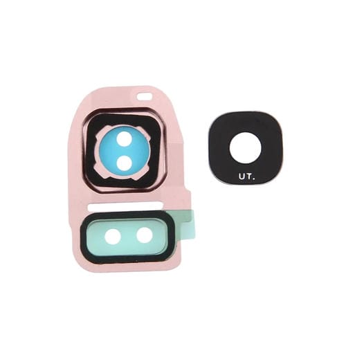 Capas de Lente da Câmara Samsung Galaxy S7 Edge/G935 (10 Peças) (Ouro Rosa)