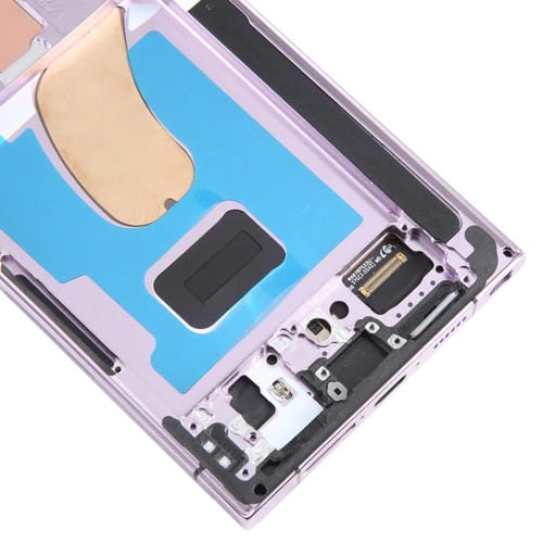 LCD-Bildschirm Samsung Galaxy S23 Ultra SM-S918B mit Rahmen (Lila)