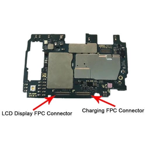 Conector FPC Pantalla LCD de Placa Base para Samsung Galaxy A7 (10 Piezas)