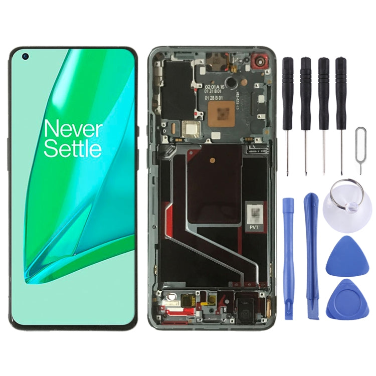 Ecrã LCD OnePlus 9 Pro LE2121 LE2125 LE2123 LE2120 (Verde)