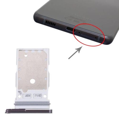 SIM Card Tray Samsung Galaxy S21 FE 5G SM-G990B (Black)