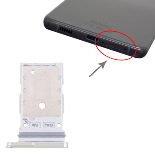 Tabuleiro de Cartão SIM Samsung Galaxy S21 FE 5G SM-G990B (Verde)