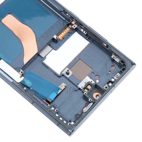 Schermo LCD OLED da 6,78 pollici Samsung Galaxy S22 Ultra 5G SM-S908B Edizione UE con cornice (Verde)