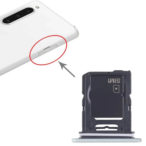 SIM Card and Micro SD Tray Sony Xperia 10 V (Green) Original