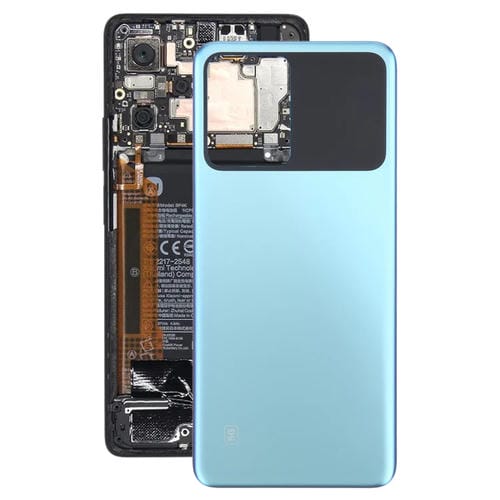 Back Cover of Original Xiaomi Poco X5 Pro Battery (Blue)