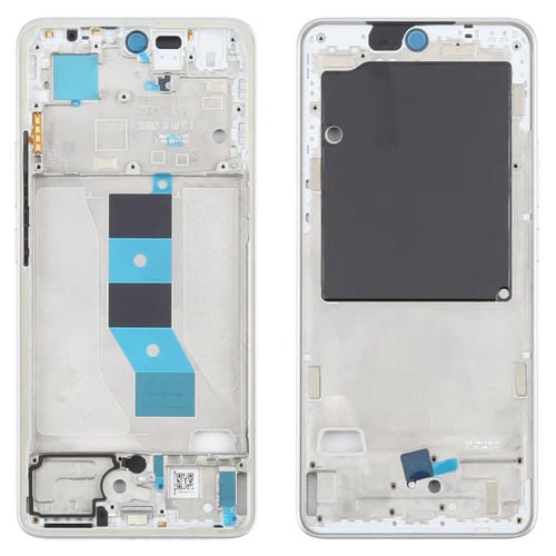 Central Frame Original Xiaomi Redmi Note 14 5G Bezel Plate (Silver)