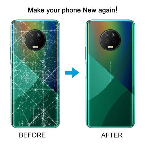 Tapa Trasera de Batería Infinix Note 7 X690 (Negro) Original